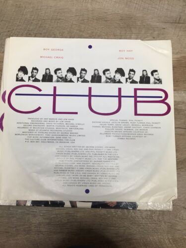 Culture Club - From Luxury to Heartache LP -In Shrink- (6922748854455)